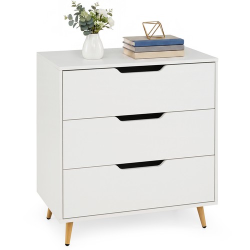 Modern drawer dresser wooden - 3-drawer,