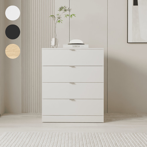 Modern white chest - white, of