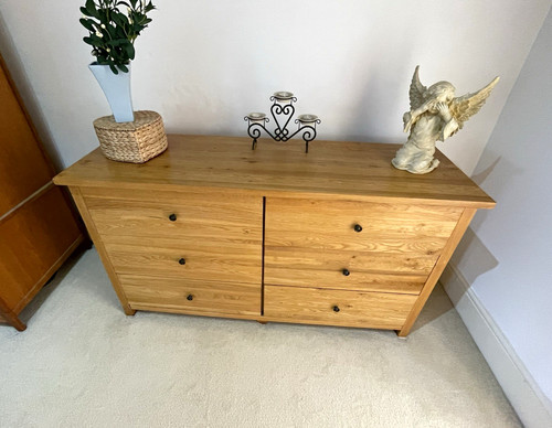 Oak drawer chest drawers - chest, of