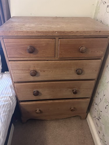 Wood chest drawers drawer - wood,