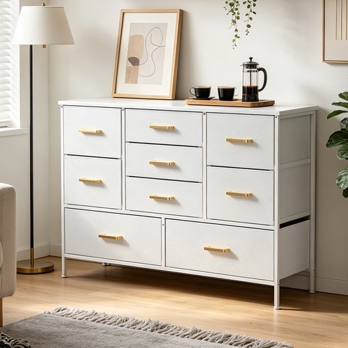 Chest drawers modern white - of,