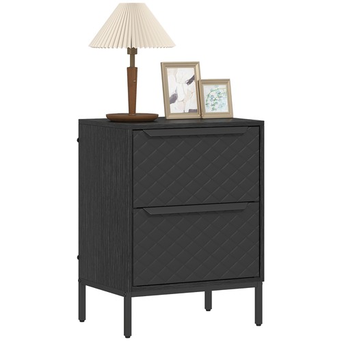 Homcom chest drawers 2 - drawers,,