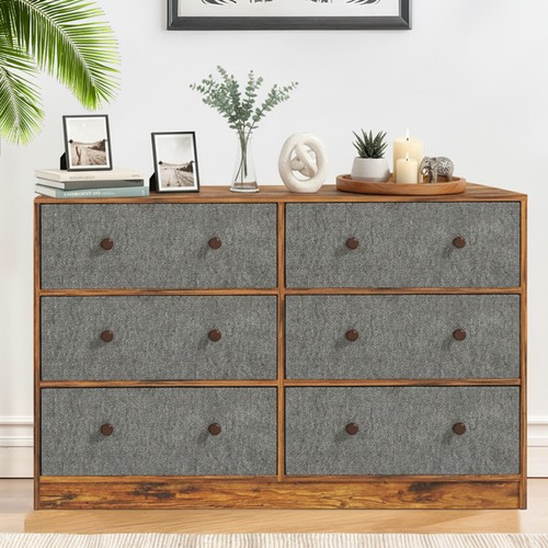 Wooden chest drawers - of,