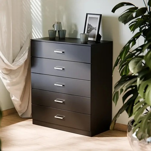 Ready assembled grey chest - grey, of