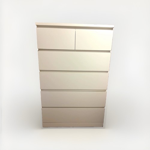 White chest drawers 6 - of,