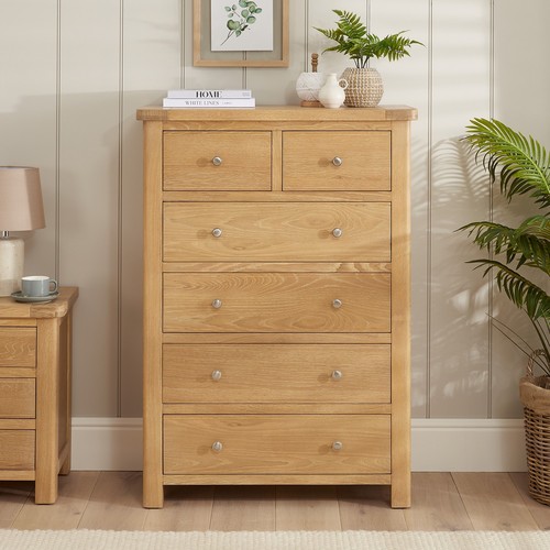 Chest drawers marbury oak - of,