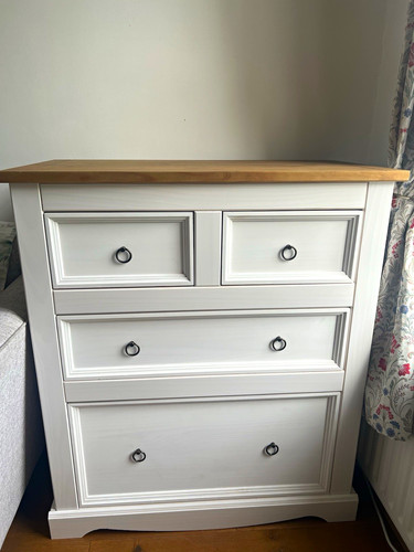 Solid pine wood chest - pine,