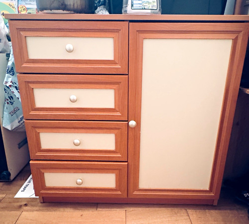Chest drawers drawer with - chest, of