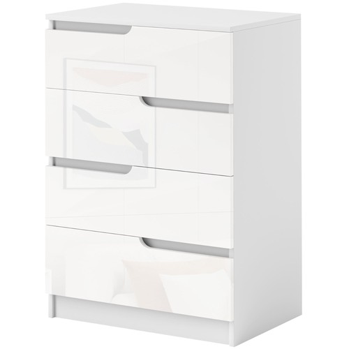 Homcom drawer chest - drawer,