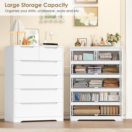 Drawer chest drawers - 6, of