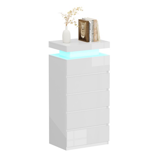 High gloss chest - high,