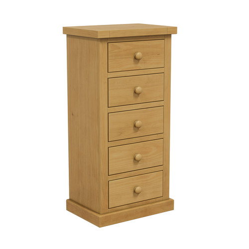 Chunky pine drawer tall - pine, 5